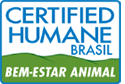 logo Certified Humane Brasil - Bem-estar animal